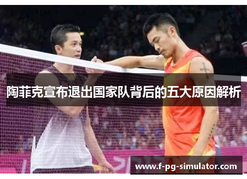 陶菲克宣布退出国家队背后的五大原因解析